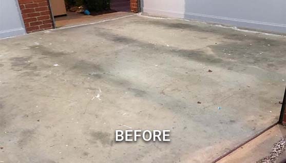 Before - Garage Epoxy Flooring Project in Adelaide